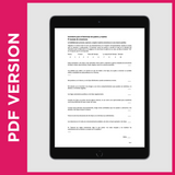 Parent Self Assessment - Spanish (PDF FILE - Secular)