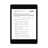 Teen Self Assessment - English (PDF FILE - Secular)