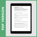 Teen Self Assessment - Spanish (PDF FILE - Secular)