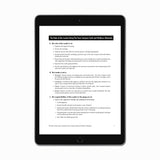 The Teen Compass Faith and Wellness Notebook (PDF FILE - Christian)